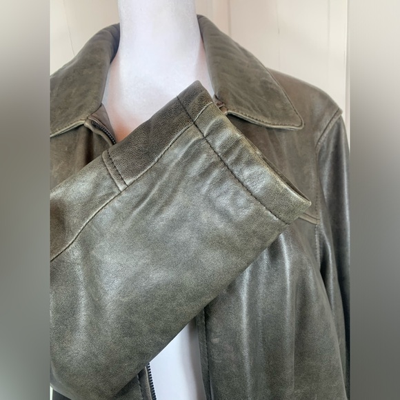 Kenneth Cole Reaction Leather Jacket - Mens - Picture 6 of 17